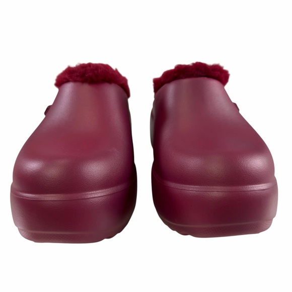 NWOB Melissa Free Clog Fluffy Platform Red Women’s Size 5 - Picture 8 of 16